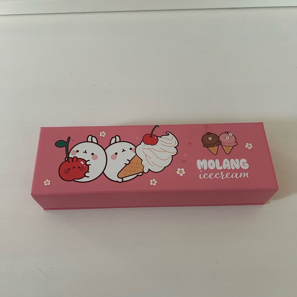 Pink Molang Ice Cream Pencil Case